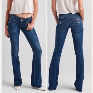 Hudson Wide Leg Denim Jeans